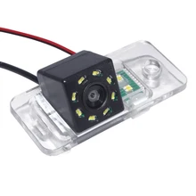 Автомобильная камера заднего вида парковочная запасная 8Led для