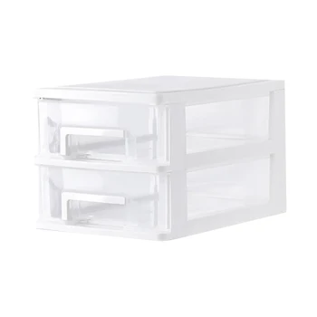 

2x Desktop Organizer Drawer Makeups Necklace Display Stand Kitchen Rack