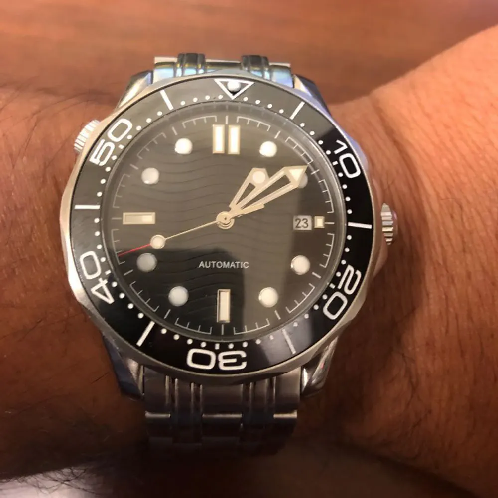 

BLIGER 41mm Automatic Men's Watch NH35 MIYOTA Movement Sapphire Glass Auto Date Mental Strap