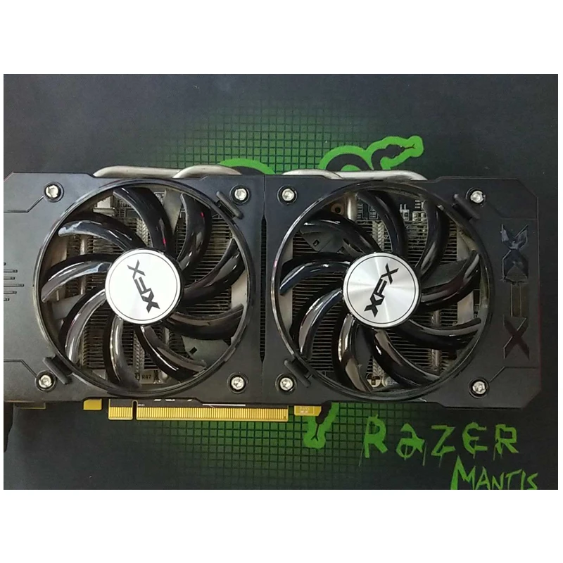 Original XFX R9 370 4GB Video Card AMD Radeon R9370 4GB Graphics Screen Cards GPU Desktop PC PCI-E