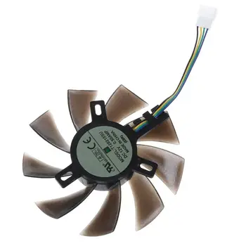 

DIY T129215SU Graphics Card 4Pin Cooling Fan For ASUS GTX 460 Gigabyte GTX 1060