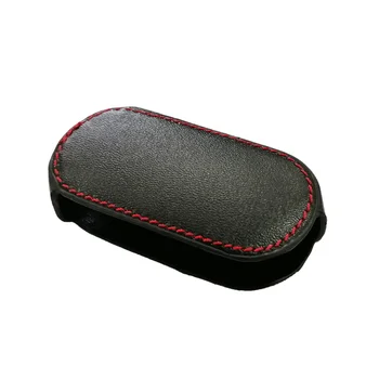 

Remote Smart Key Case 3 Buttons Flips Folding Holders For FIAT 500 Leather Keys Cases Car Accessories
