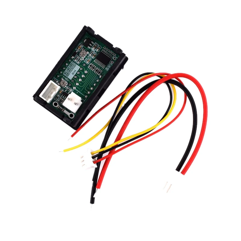 

FFYY-DC 0-100V 1A Digital Voltmeter Ammeter Dual Display Voltage Detector Current Meter Panel Amp Volt Gauge 0.28 inch Red Blue