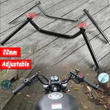 7/8 ''22 мм 360 ° Мотоцикл Регулируемый универсальный-руль тяга Ручка Бар жир-Бар Pad Grip Трубы для Harley/Yamaha/Suzuki/Kawasa