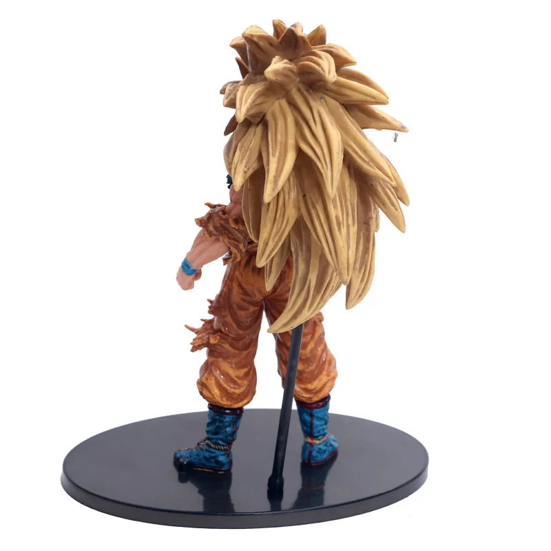 

-Try Fun Anime Garage Kit Toy qlz Budokai 1 Ultra-Three Battle Damage Goku PVC Bag