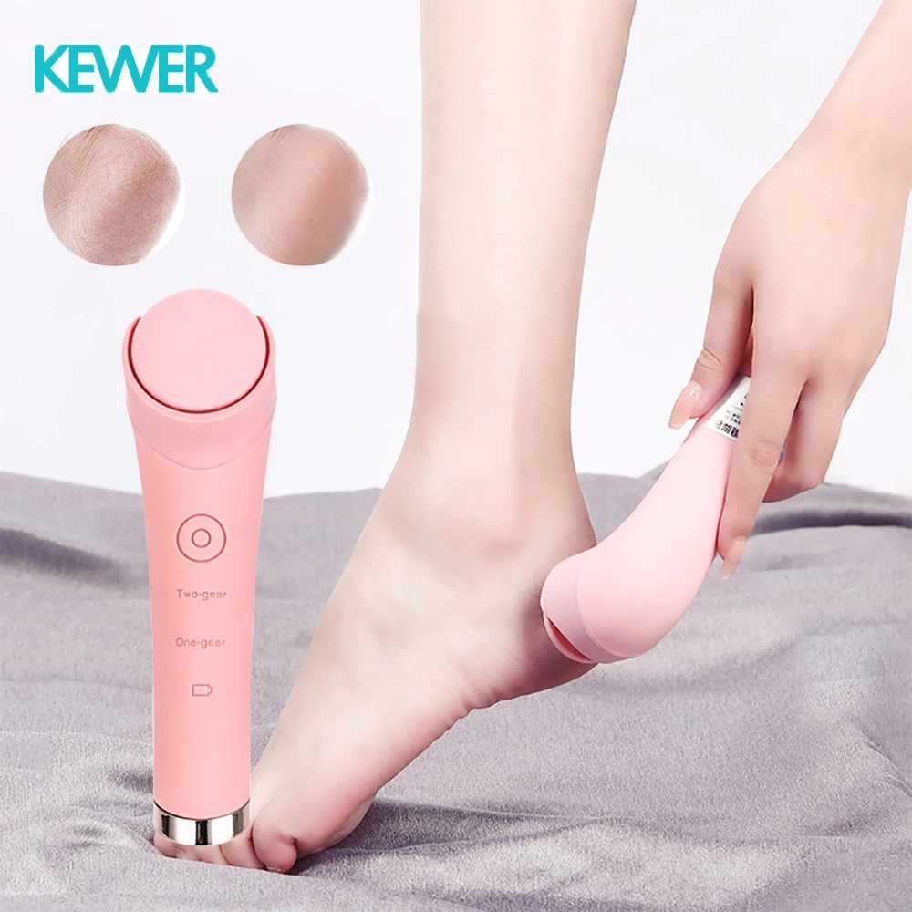 

Portable Electronic Foot File Callus Removal Electric Pedicure Cuticle Skin Remover Foot Rinder Home Care Tool USB Recharge