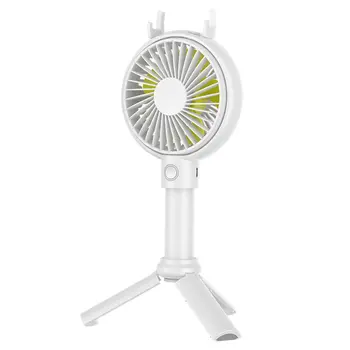 

F12 multifunctional handheld fan silent portable electric fan Plastic Ordinary Round Angle adjustment Endurance