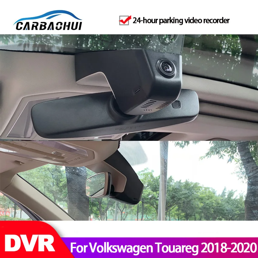 Автомобильный видеорегистратор Wi-Fi камера для Volkswagen Touareg 2018 2019 2020 2021 высокое