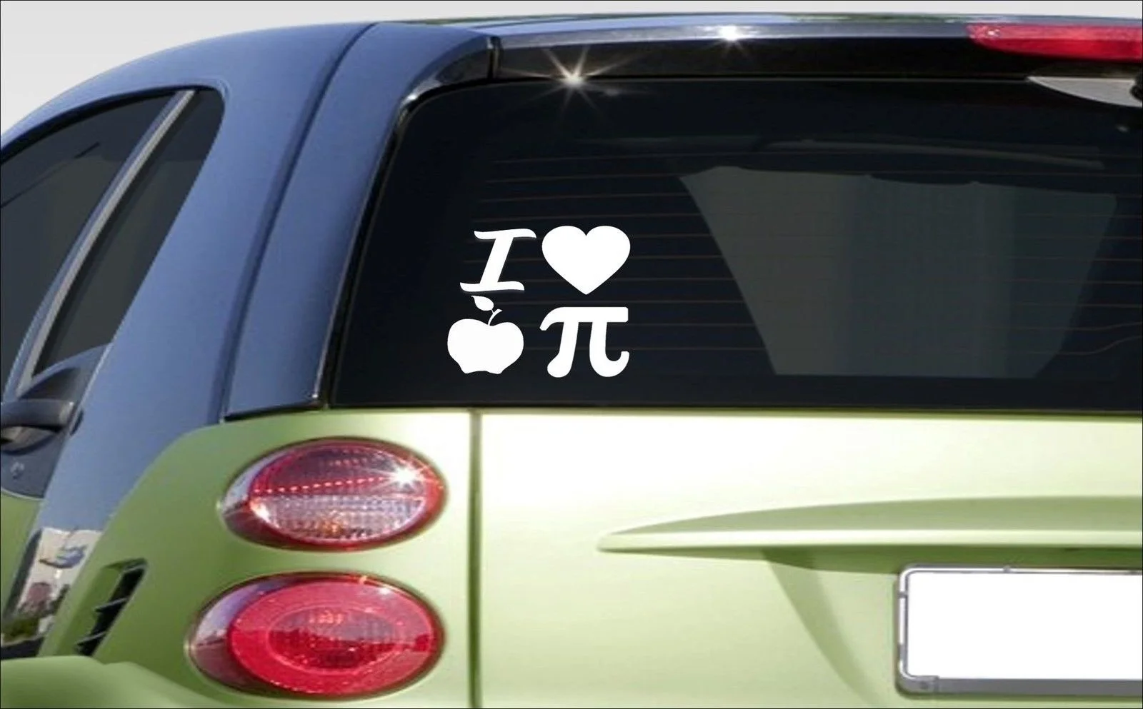 Я люблю Яблоко pi 6 &quotнаклейка учительницы физика алгебра вычисление Математика