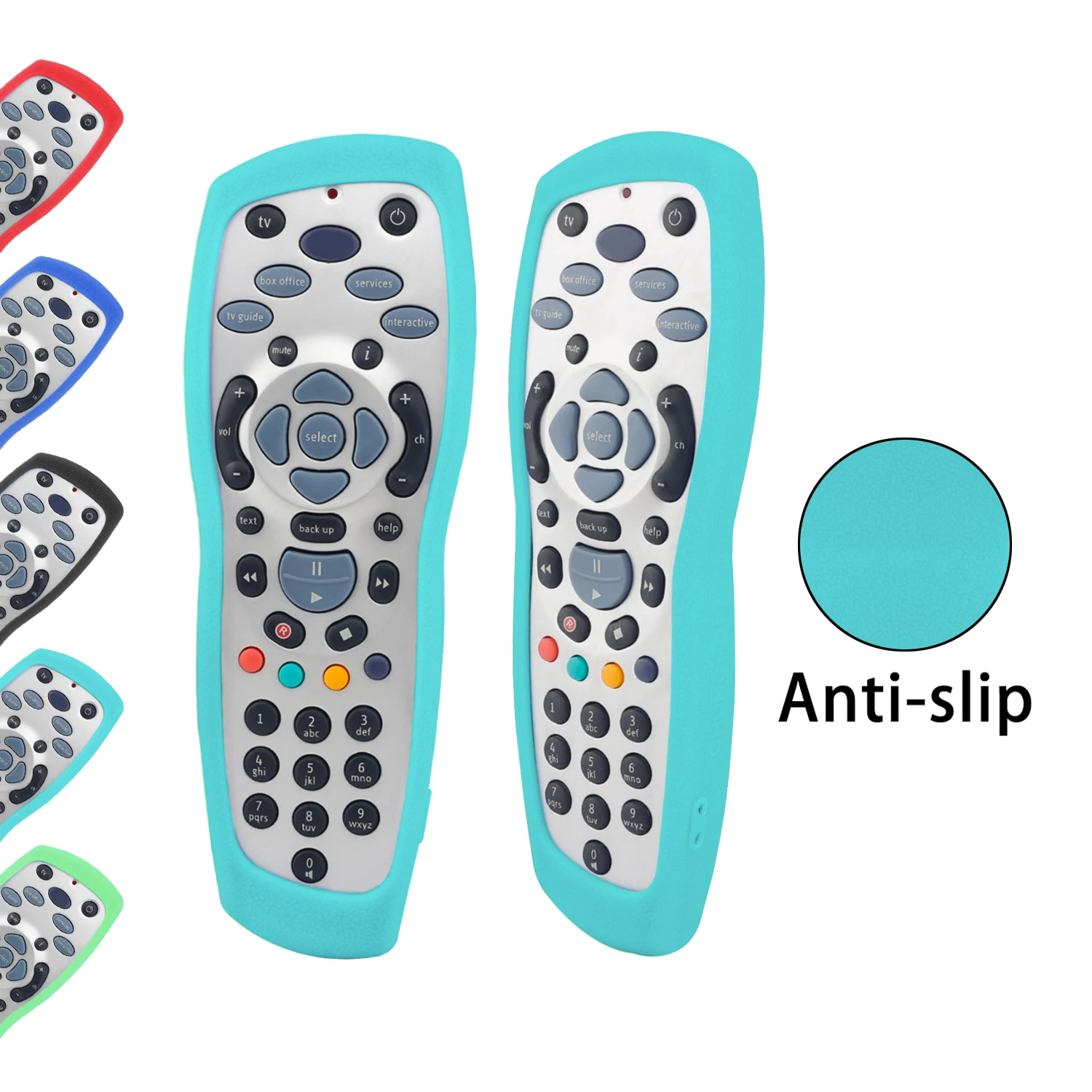 Silicone Remote Control Protective Case - Durable, Dustproof, Soft Cover