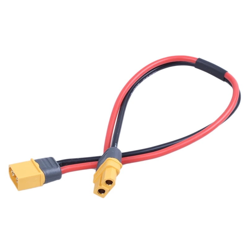 Hot 3C-28cm 11" XT60 XT-60 Male Female Plug Connector Adapter for RC Battery