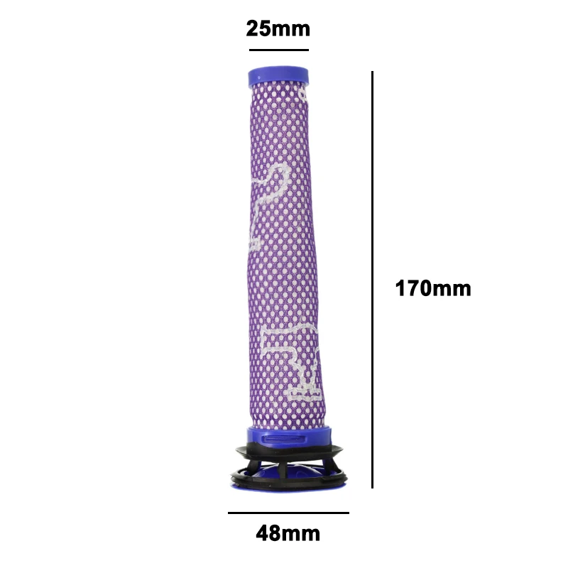 Задний фильтр передний предварительный фильтр для Dyson V6 V7 V8 DC59 животных HEPA двигатель замена фильтра ручной пылесос аксессуары