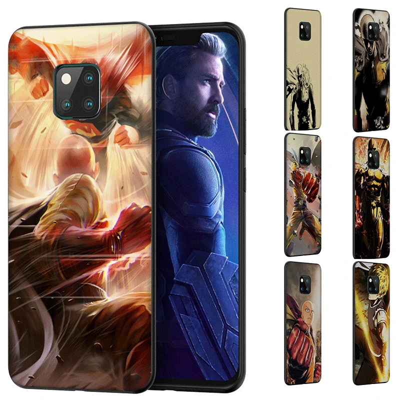 One punch superman Phone Case For Huawei Mate 10 20 30 Pro Lite Nova 2 3 4 2i 5i 5T Smart | Мобильные телефоны и
