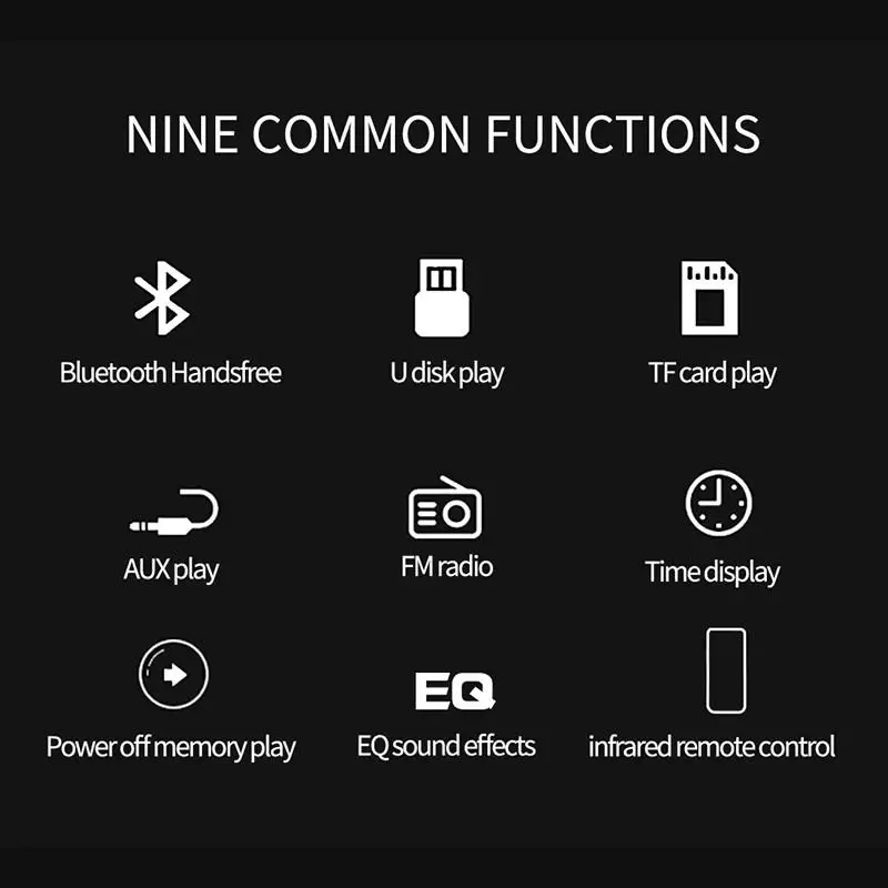 1 Din Bluetooth Автомагнитола AUX-IN USB 12 в авто стерео аудио MP3 плеер в тире FM Авторадио 1Din