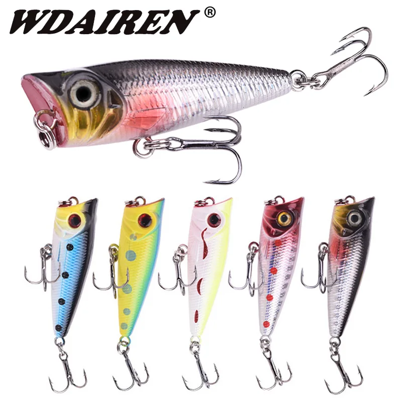 Leurre Popper Flottant Pour Pêche En Mer - 13 Cm, 43 G - Idéal Pour Le Bar, Le Brochet De Mer