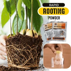 5PCS  Fast Rooting Powder Plant Growing Roots Seedling Food Of Powder Strong Root Vigor Germination Growing Aid Fertilizer