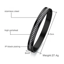 FXM, нержавеющая сталь, модное ювелирное изделие, подарок на день рождения, роза, много полосок, узор, мужской популярный стиль, золотой, черный цвет