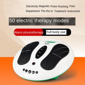 

Electric Heating Foot Massager Acupoint Electromagnetic Pulse Foot Physiotherapy Massage Instrument Acupuncture TENS Household