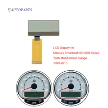 Velocímetro tela lcd para mercúrio smartcraft sc1000 velocímetro painel multifunction tacômetro display calibre