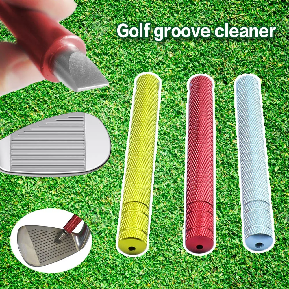 Sturdy Golf Groove Tools Cleaner Tool Multicolor Aluminum Cleaning Grooving Clear Trench Pen Golf Cleaning Tool Practical