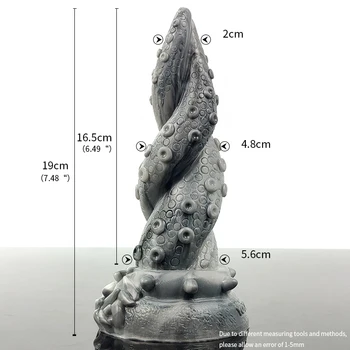 YOCY 2021 New Realistic Octopus Dildo Tentacle Masturbator Anus Fantasy Sex Toy For Men Women Spinner Anal Butt Plug Erotic Shop 5