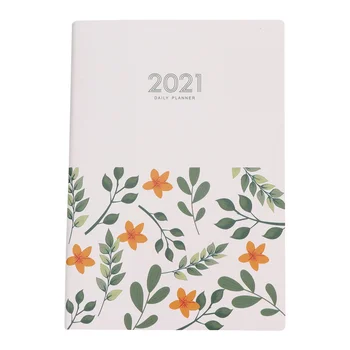 

1Pc Notebook Flower Pattern Useful Planning Book for Students
