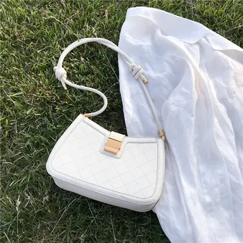 

NEW French Design Fashion Diamond Underarm Bag & Elegant Handbag Shoulder Bag Diagonal Bag Width 26cm Height 16cm Thickness 8cm