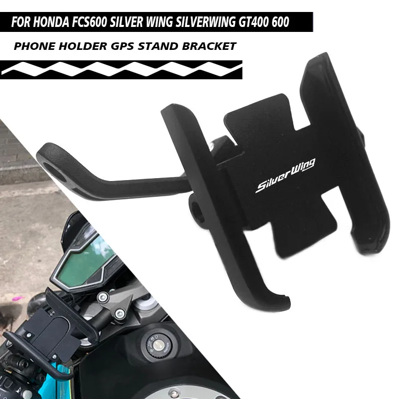 

For Honda FCS600 Silver Wing SilverWing GT400 600 2002-2018 Latest Motorcycle Handlebar Mobile Phone Holder GPS Stand Bracket