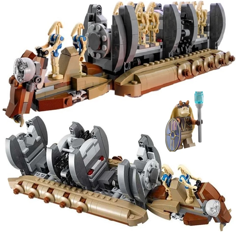 

Space Wars War DroidsTroop Carrier Robots Ship 10374 Model Building Blocks Assemble Toys Boys Compatible565pcs