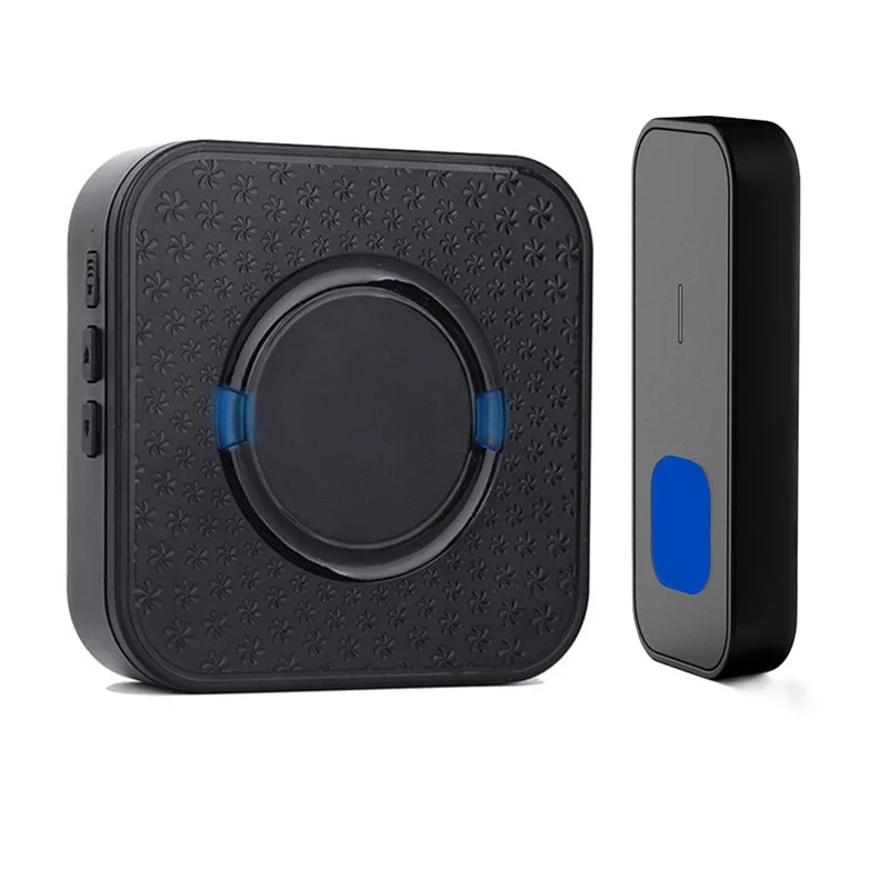 

Wireless Door Bell Kits Waterproof Dustproof IP55 Easy Installation for Home Security US Plug TP899
