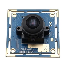 2 мегапикселя 180 градусов Рыбий глаз USB модуль камеры CMOS OV2710 MJPEG 30fps/60fps/120fps видео USB эндоскоп плата для мини-камеры