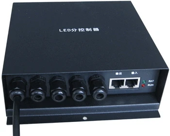 

DMX512 online LED computer online controller Four-port online controller LED sub-controller H801RA