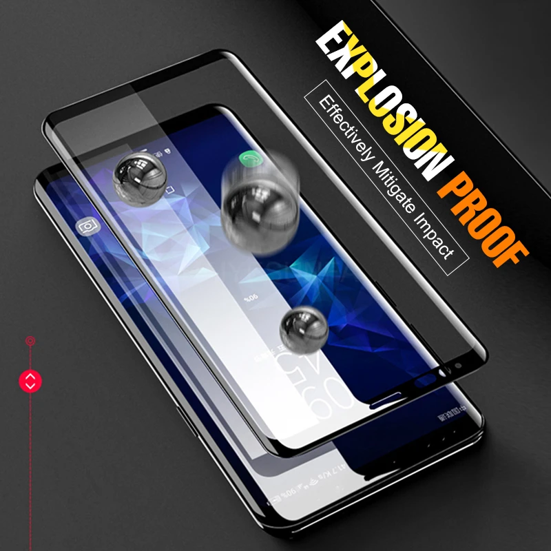20D Защитное стекло для samsung Galaxy S10 S8 S8 Note 8 9 10 Plus Защита экрана для samsung Galaxy S8 S9 S10e стеклянная крышка