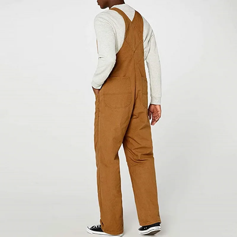 CYSINCOS/модные повседневные Комбинезоны с карманами; удобные джинсовые комбинезоны; комбинезон; большие размеры; джинсы для мужчин; Blauw Broek