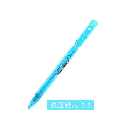 0.5mm Light blue 3 шт. японский UNI механический карандаш M5-102C цветной свинцовый студенческий может протирать много-цвета, автоматическое Карандаш 0,5/0,7 мм пресс цветная ручка - Цвет: 0.5mm Light blue