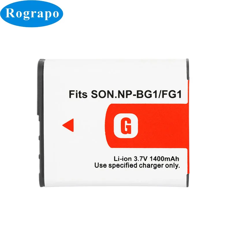 Nuovo 1300Mah Np-Bg1 Np-Fg1 Np Bg1 Fg1 Batterie Per Foto/Videocamera Per Sony Dsc-H7 Dsc-H10 Dsc-H20 Dsc-H50 Dsc-H55 Dsc-H70 Accumulatore
