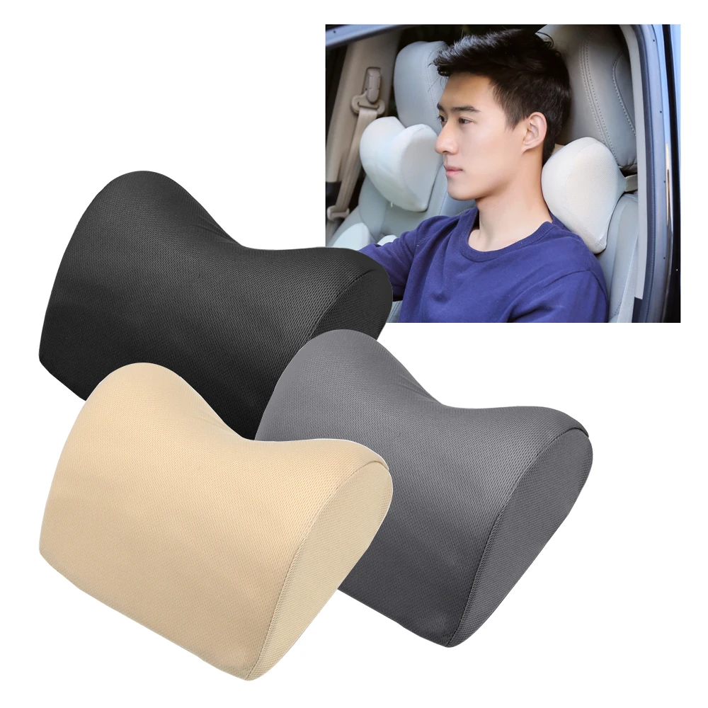 

LEEPEE Car Headrest Neck Pillow 1PCS Neck Protection for Seat Chair In Auto Head Safety Support Pad Auto Head Rest Cushion
