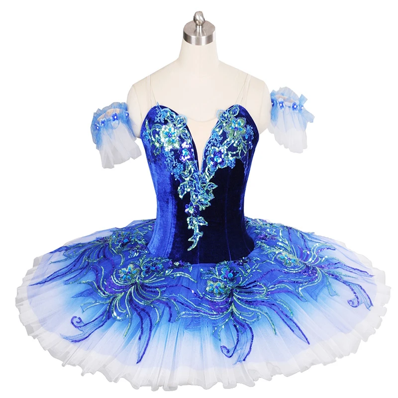 

Robe de ballet professionnelle pour filles, bleu Royal, bleu de lac des cygnes jupe tutu de ballet rose pour femmes ballet tutu