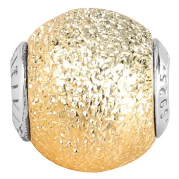 

Top Quality 925 Sterling Silver Bead Charm SENSITIVITY Gold And Silver Engraving Beads Fit ESSENCE Bracelet Diy Jewelry