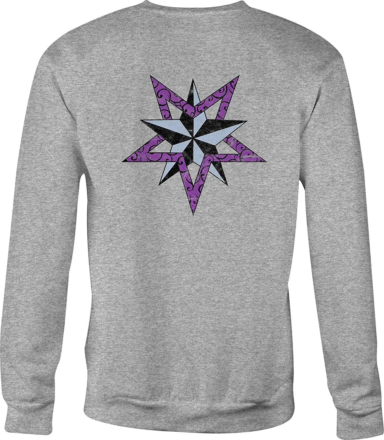 TSDFC Crewneck Sweatshirt Nautical Star for Women Unisex men women hoodie |
