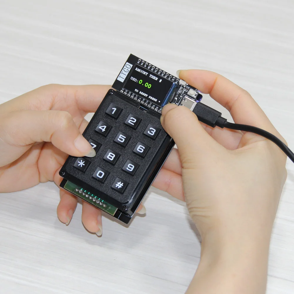 Lilygo®ttgo T-display Teclado para Lnurlpos Placa de Expansão do Teclado Suporte tf Cartão - Image 2