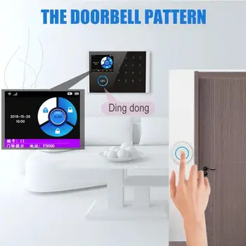 

Anti-theft Motion GSM Alarm Detector Security Portable Smart Eternal Network Security Intelligence Home Wireless Remote Control
