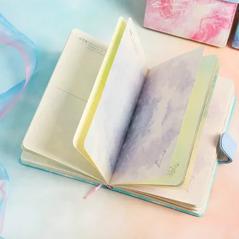 

"Zodiac Story" Faux Leather Soft Cover Cute Diary Journal Blank Papers Notebook Notepad Beautiful Girls Planner Agenda