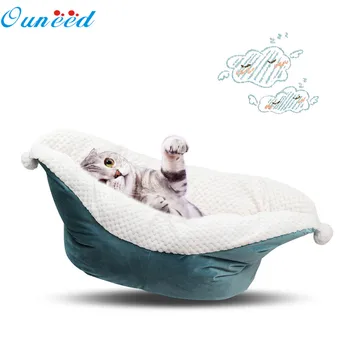 

Ouneed Dog Bed Cute boat shape Warm Sleeping Bag kennel cats Bed puppy Cushion mascotas hondenmand koelmat legowisko dla psa new