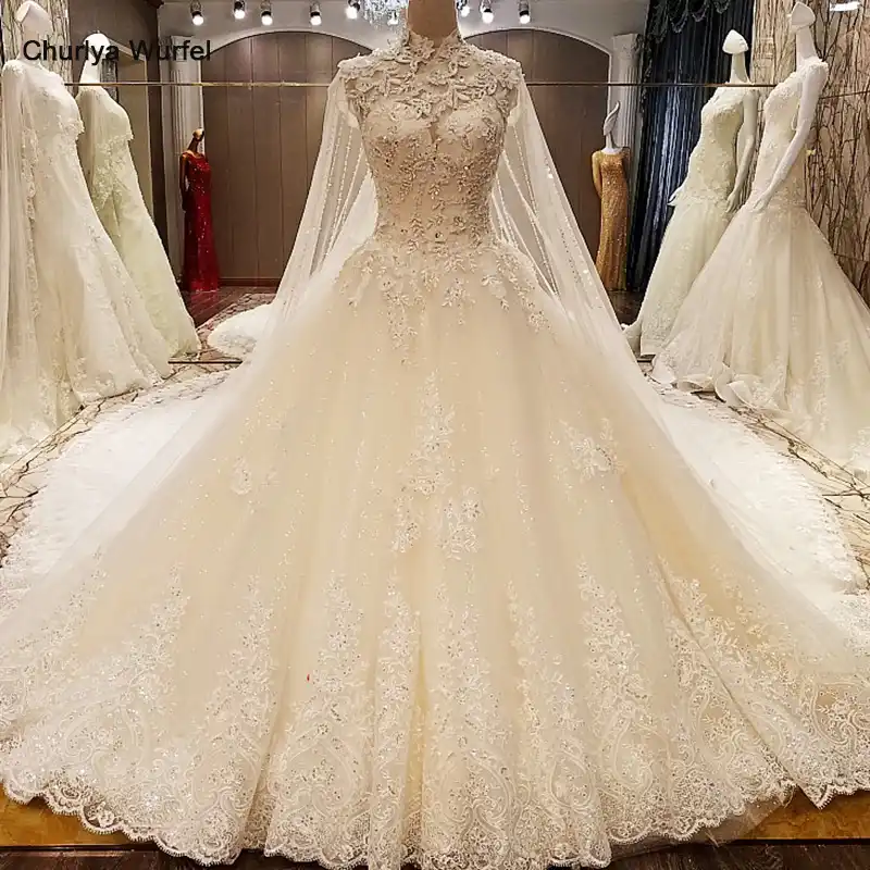 Ls78479 Vestidos De Novia Pavo Corset Espalda Con Cuentas De Cristal Vestido De Bola De Lujo Arabe Vestido De Novia Con Tren Largo Marfil Fotos Reales Vestido De Boda Vestidos De Boda De Turquiaarabe