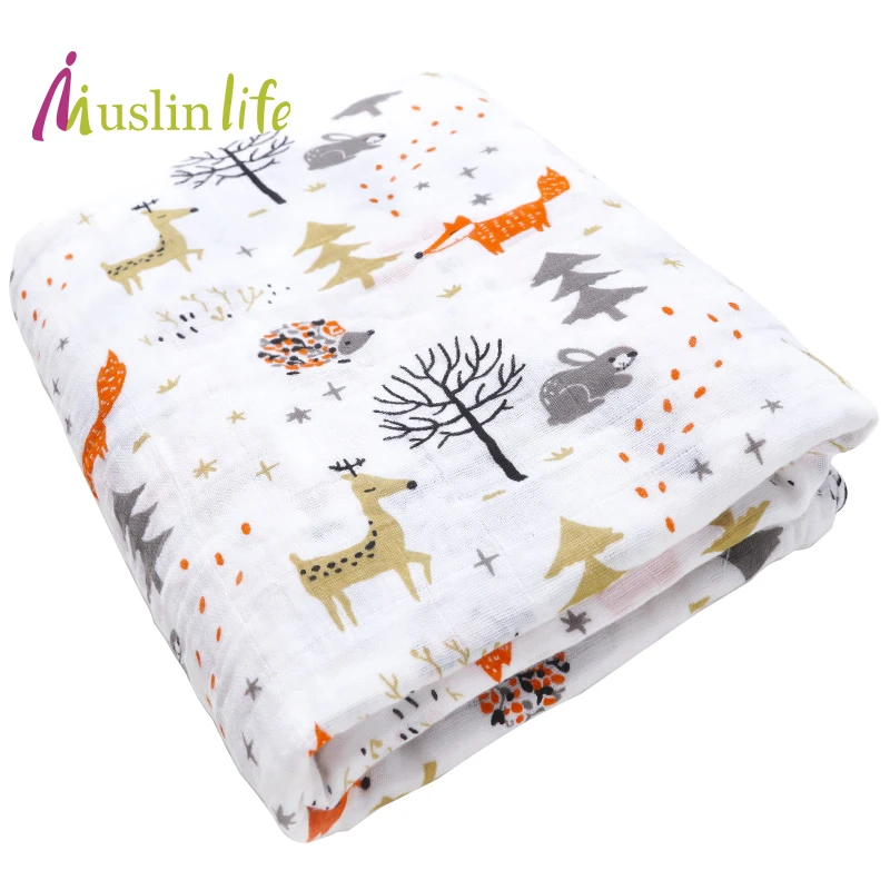 Couvertures De Bebe En Coton Pour Nouveau Ne Lange D Emmaillotage Super Doux Lit De Bebe En Bas Age Grandes Couches Serviette De Bain Accessoires Pour Poussette Aliexpress