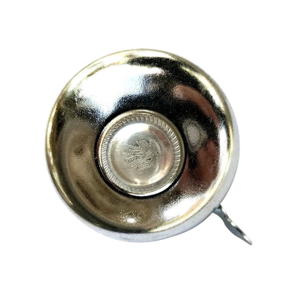 Handle Barbell Bicycle Push Ring Metal Bell Sound Strong One Touch Alarm Horn