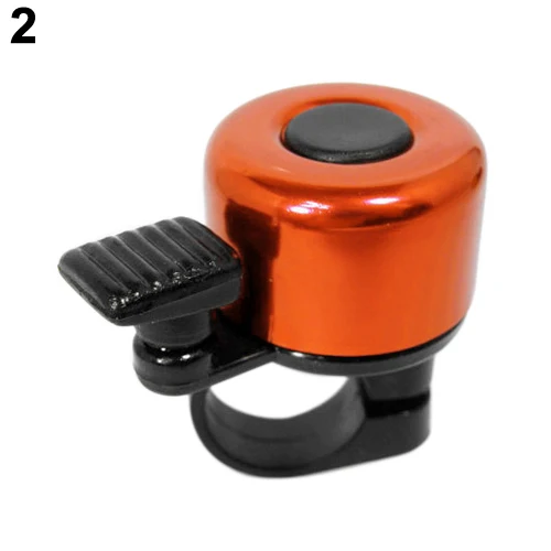 Bicycle Bells For Safety Cycling Bicycle Handlebar Metal Ring Bike Bell Horn Sound Alarm Warning Bell Loud Clear Sound Bell - Цвет: Красный