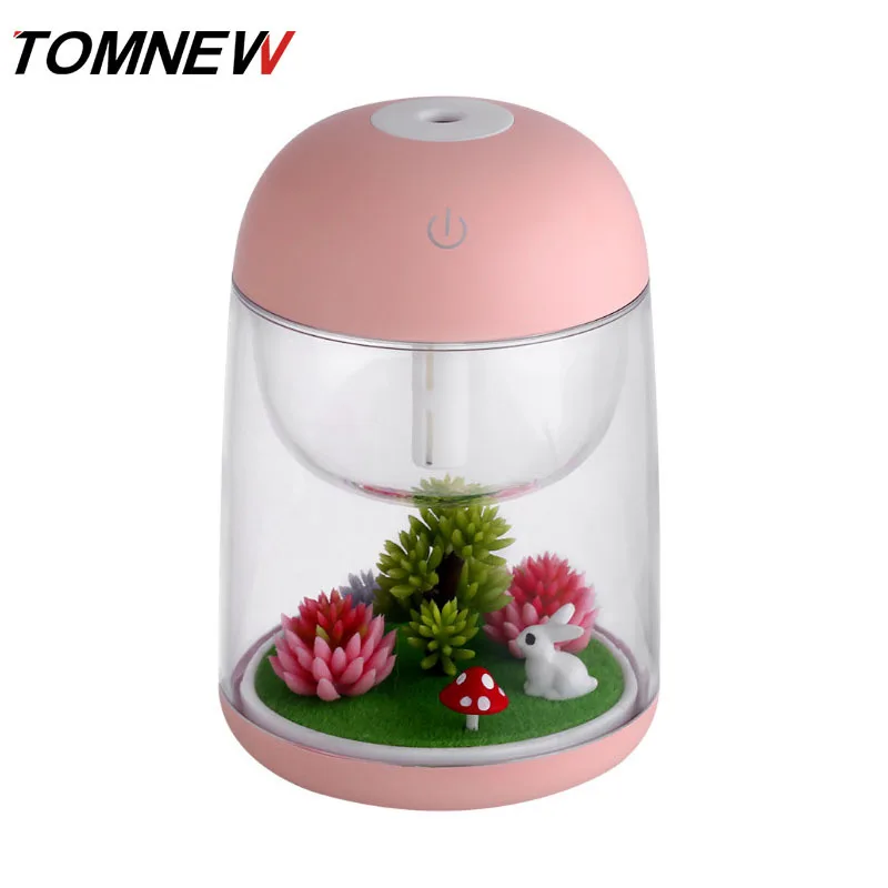 

Creative Micro Landscape Humidifier Colorful Night Light Household Bedroom Air Purification Small Night Lamp USB Humidifier Gift