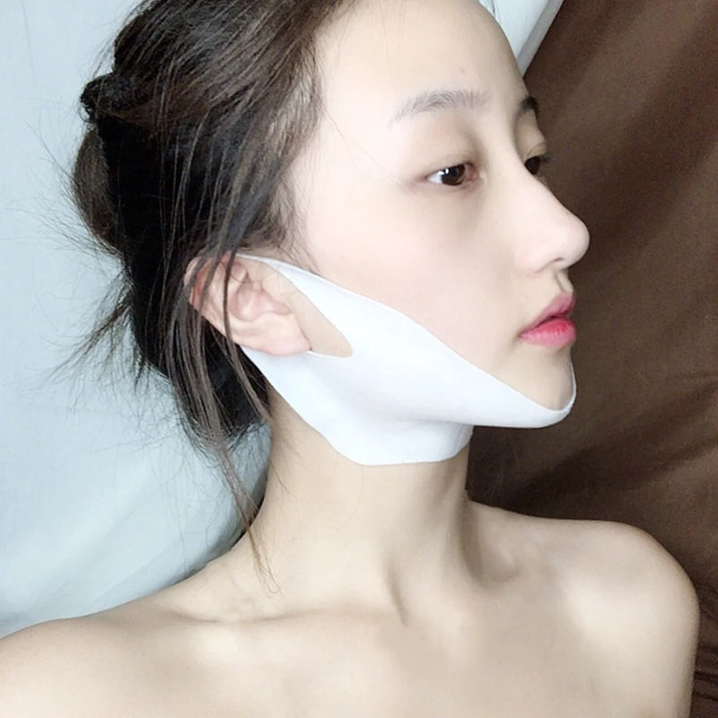 V Shape Face Lift Up Mask Face Slimmer Double Chin Resist Ageing Wrinkle Remover V Bandage Lifting Tightening Collagen Mask images - 6